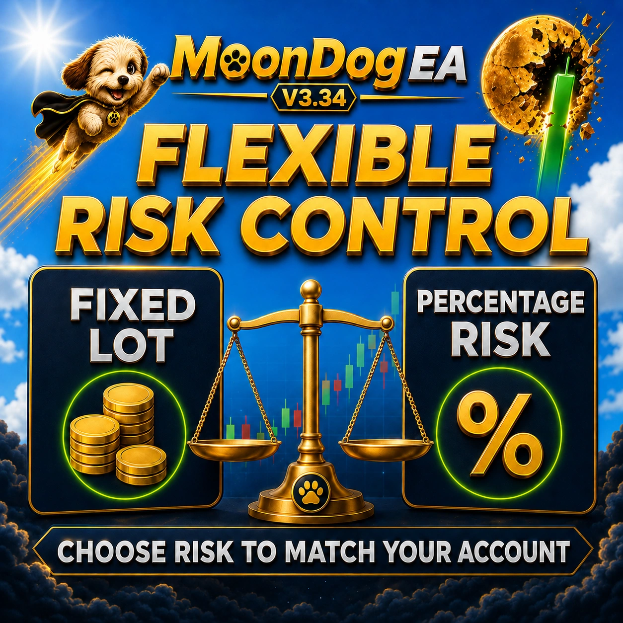 Flexible risk control graphic