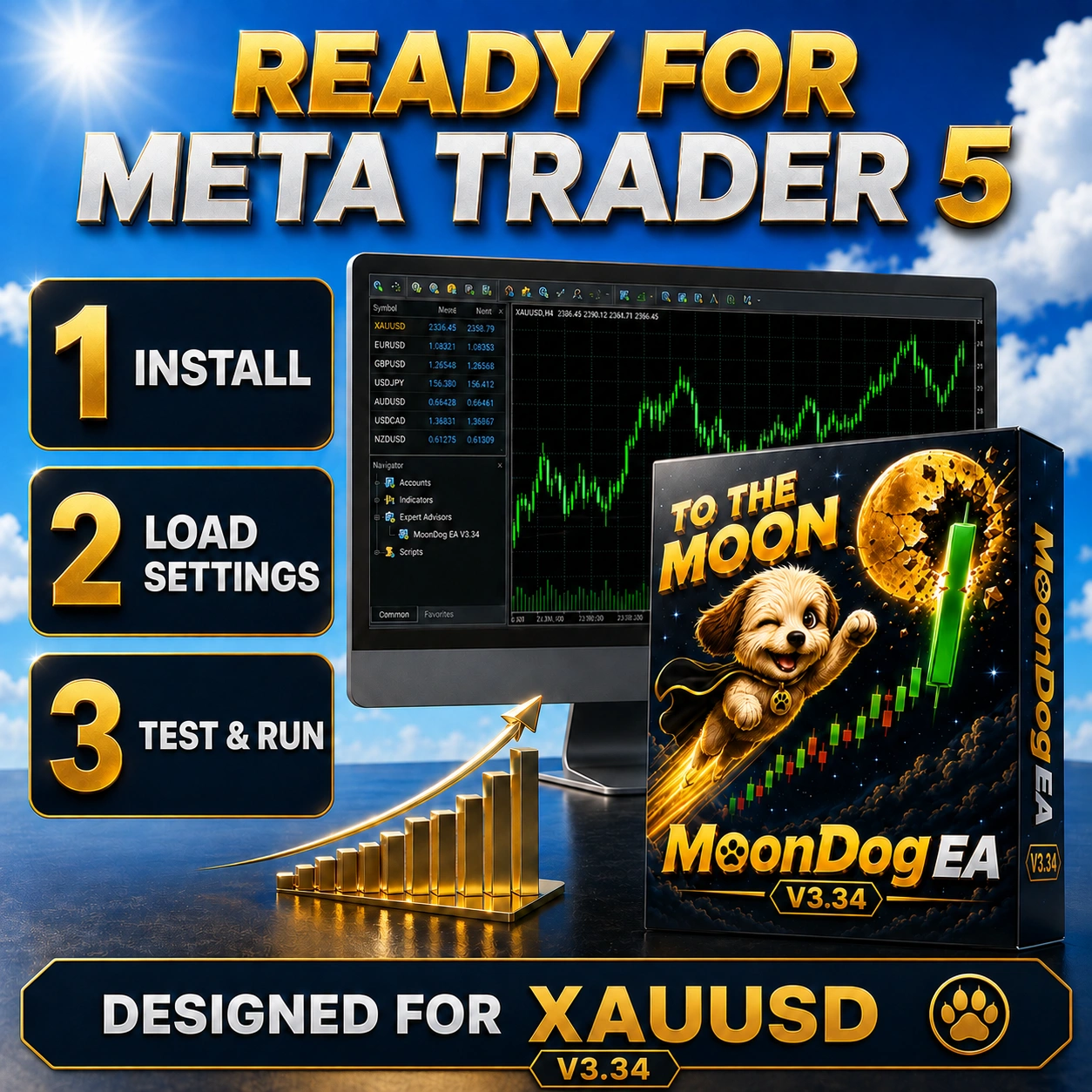 MT5 installation and setup graphic