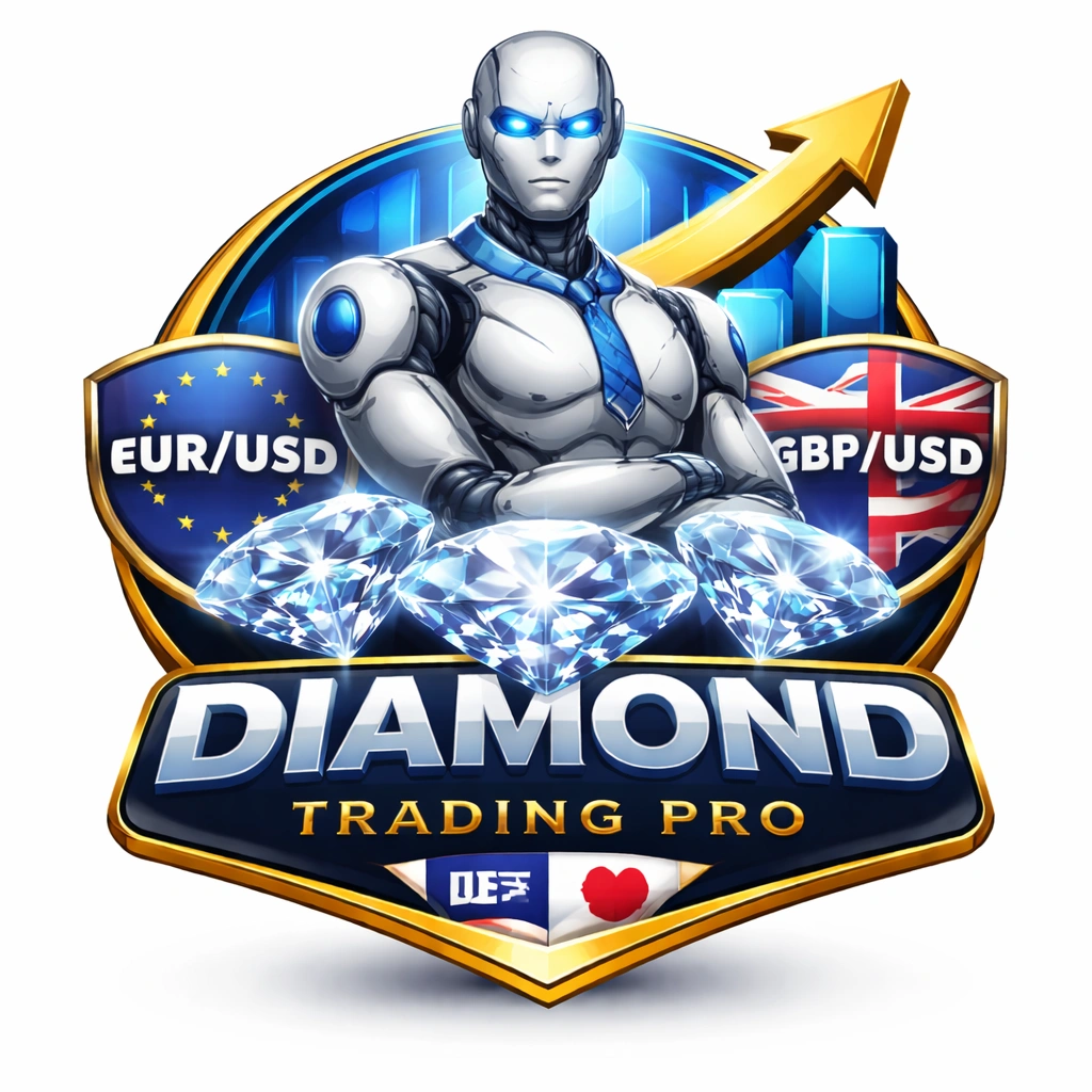 Diamond PRO EA v14.0 MT4 Forex Expert Advisor product logo and feature image.