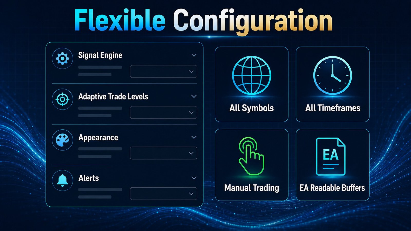 Quantum Ocean flexible configuration graphic