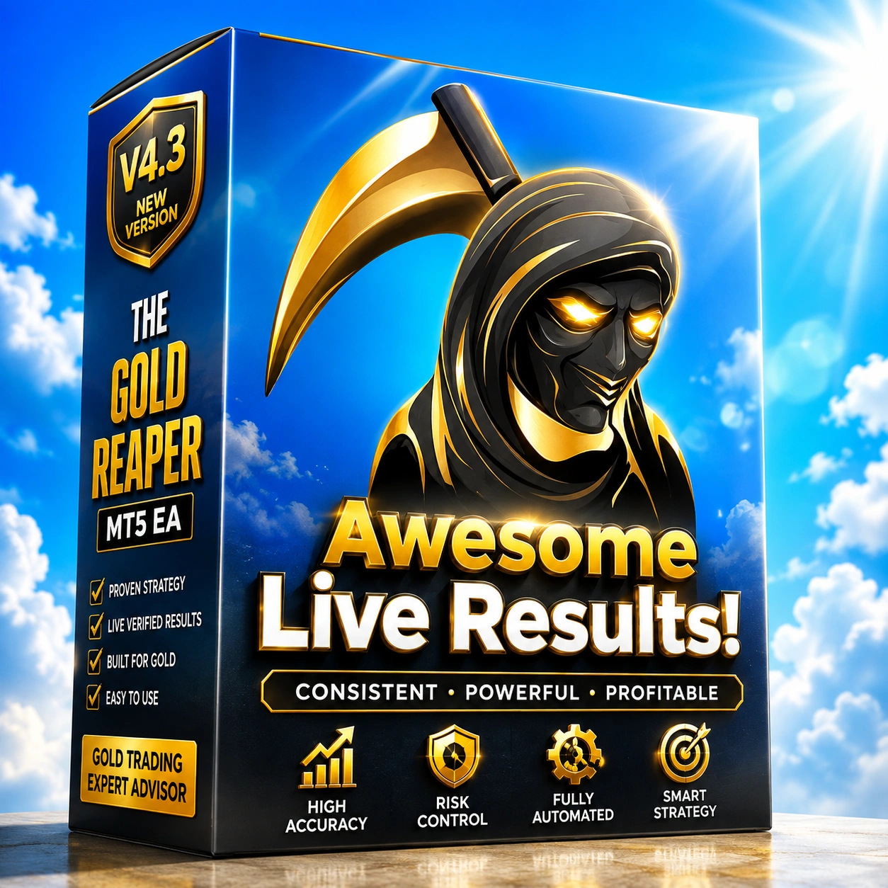 The Gold Reaper MT5 EA Version 4.3