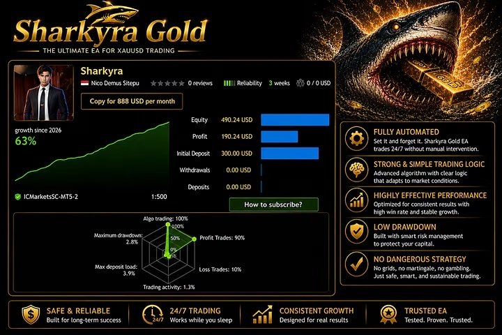 Sharkyra Gold MT5 Version 1.1 - Image 6